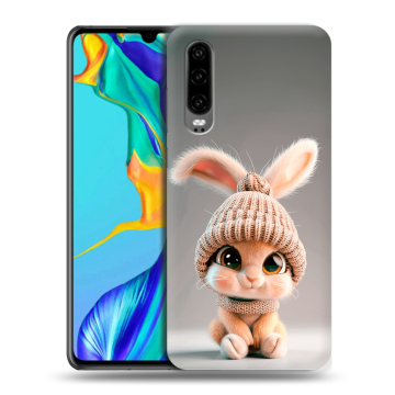 Силиконовый чехол на Huawei P30 с принтом Кролик
