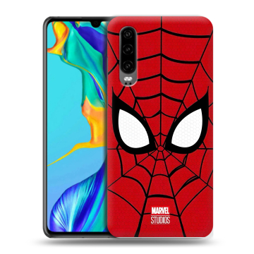 Силиконовый чехол на Huawei P30 с принтом человек паук spiderman