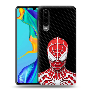 Силиконовый чехол на Huawei P30 с принтом человек паук spiderman