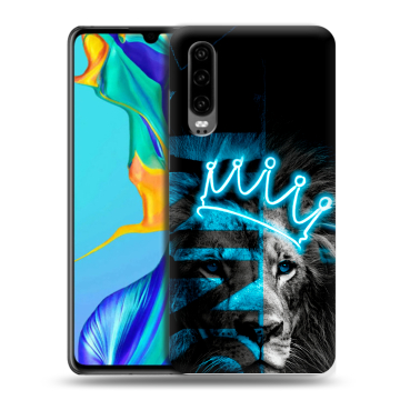 Силиконовый чехол на Huawei P30 с принтом Король лев Силиконовый чехол на Huawei P30 с принтом Король лев