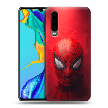 Силиконовый чехол на Huawei P30 с принтом Spiderman Человек паук Силиконовый чехол на Huawei P30 с принтом Spiderman Человек паук