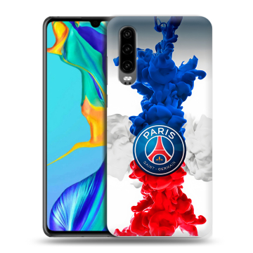 Силиконовый чехол на Huawei P30 с принтом PSG ПСЖ Силиконовый чехол на Huawei P30 с принтом PSG ПСЖ