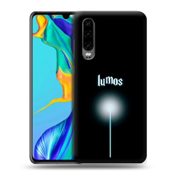 Силиконовый чехол на Huawei P30 с принтом Harry Potter Гарри Поттер