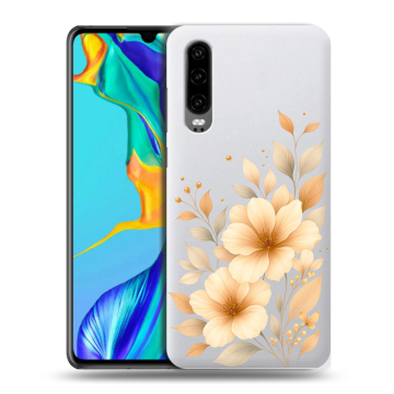 Силиконовый чехол на Huawei P30 с принтом для девушки Силиконовый чехол на Huawei P30 с принтом для девушки