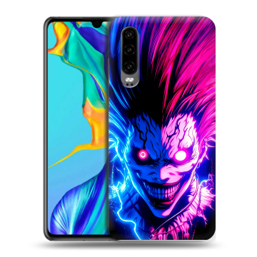 Силиконовый чехол на Huawei P30 с принтом Death note Тетрадь смерти Силиконовый чехол на Huawei P30 с принтом Death note Тетрадь смерти