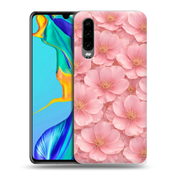 Силиконовый чехол на Huawei P30 с принтом женский Силиконовый чехол на Huawei P30 с принтом женский