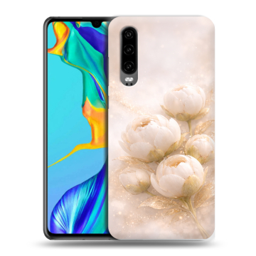 Силиконовый чехол на Huawei P30 с принтом женский Силиконовый чехол на Huawei P30 с принтом женский