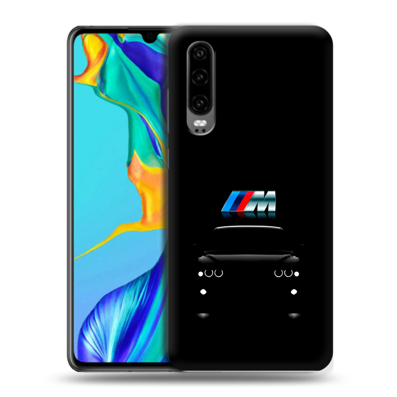 Силиконовый чехол на Huawei P30 с принтом БМВ BMW Силиконовый чехол на Huawei P30 с принтом БМВ BMW