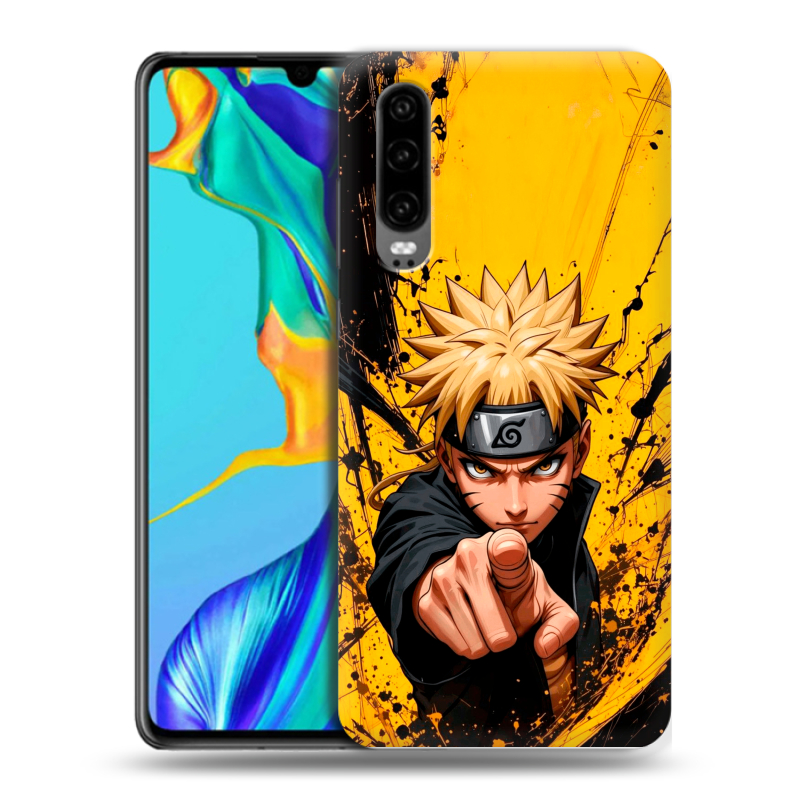 Силиконовый чехол на Huawei P30 с принтом Naruto Наруто Силиконовый чехол на Huawei P30 с принтом Naruto Наруто