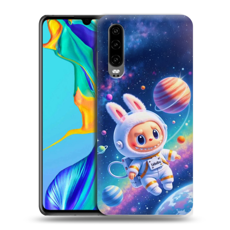 Силиконовый чехол на Huawei P30 с принтом Labubu Лабубу Силиконовый чехол на Huawei P30 с принтом Labubu Лабубу