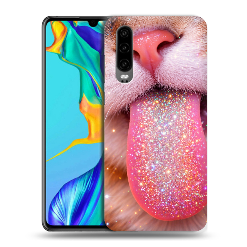 Силиконовый чехол на Huawei P30 с принтом для девочек Силиконовый чехол на Huawei P30 с принтом для девочек