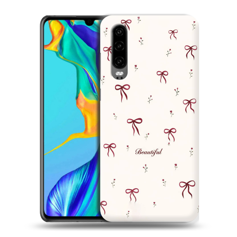 Пластиковый чехол на Huawei P30 с принтом для девочек Пластиковый чехол на Huawei P30 с принтом для девочек