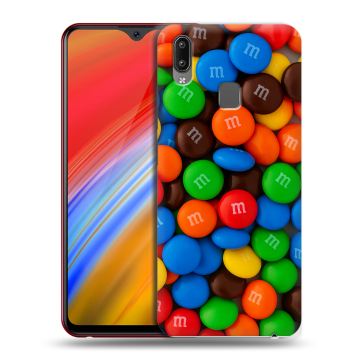 Пластиковый чехол на Vivo Y91i с принтом Конфеты Пластиковый чехол на Vivo Y91i с принтом Конфеты