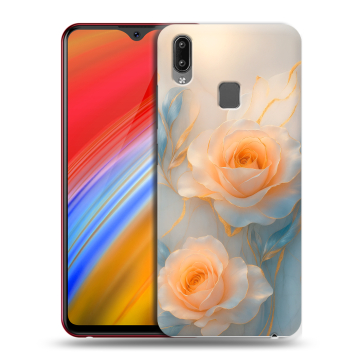 Пластиковый чехол на Vivo Y91i с принтом Женский