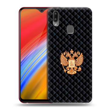 Пластиковый чехол на Vivo Y91i с принтом Герб России принт Пластиковый чехол на Vivo Y91i с принтом Герб России принт