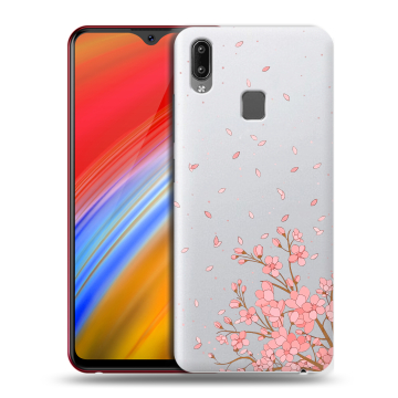 Пластиковый чехол на Vivo Y91i с принтом Ветка сакуры Пластиковый чехол на Vivo Y91i с принтом Ветка сакуры