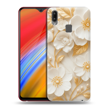 Пластиковый чехол на Vivo Y91i с принтом Цветы Пластиковый чехол на Vivo Y91i с принтом Цветы