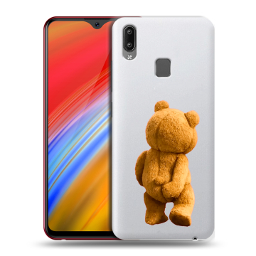 Пластиковый чехол на Vivo Y91i с принтом Медведь Пластиковый чехол на Vivo Y91i с принтом Медведь