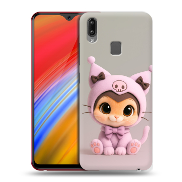 Пластиковый чехол на Vivo Y91i с принтом Куроми Kuromi Пластиковый чехол на Vivo Y91i с принтом Куроми Kuromi