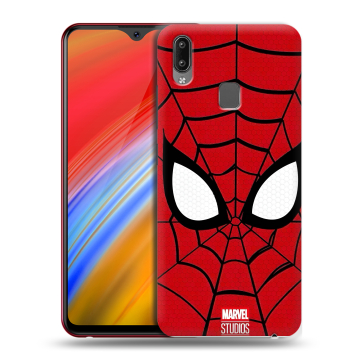 Пластиковый чехол на Vivo Y91i с принтом человек паук spiderman
