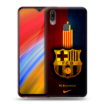Пластиковый чехол на Vivo Y91i с принтом Барселона Barcelona Пластиковый чехол на Vivo Y91i с принтом Барселона Barcelona
