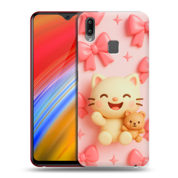 Пластиковый чехол на Vivo Y91i с принтом для девочек Пластиковый чехол на Vivo Y91i с принтом для девочек