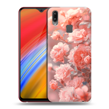 Пластиковый чехол на Vivo Y91i с принтом Розы цветы Пластиковый чехол на Vivo Y91i с принтом Розы цветы
