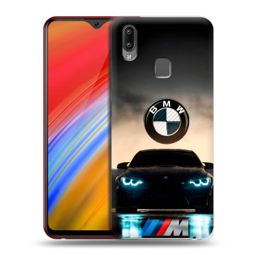 Пластиковый чехол на Vivo Y91i с принтом БМВ BMW