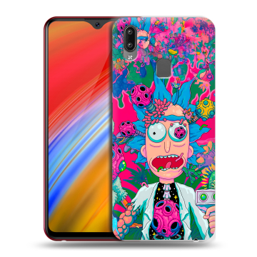 Пластиковый чехол на Vivo Y91i с принтом Рик и Морти Rick Morty Пластиковый чехол на Vivo Y91i с принтом Рик и Морти Rick Morty