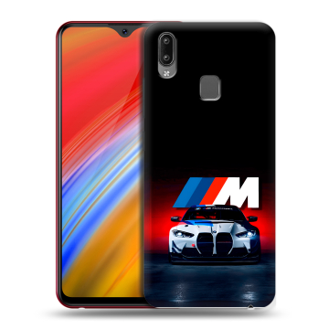 Пластиковый чехол на Vivo Y91i с принтом БМВ BMW