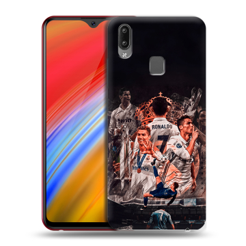 Пластиковый чехол на Vivo Y91i с принтом Реал Роналдо Real Ronaldo Пластиковый чехол на Vivo Y91i с принтом Реал Роналдо Real Ronaldo