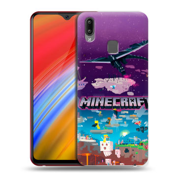 Пластиковый чехол на Vivo Y91i с принтом Майнкрафт Minecraft Пластиковый чехол на Vivo Y91i с принтом Майнкрафт Minecraft