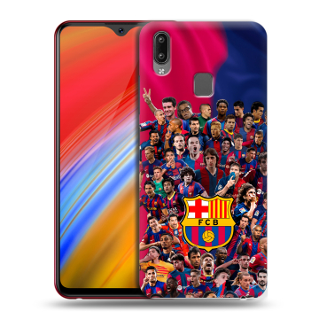 Пластиковый чехол на Vivo Y91i с принтом Барселона Barcelona Пластиковый чехол на Vivo Y91i с принтом Барселона Barcelona