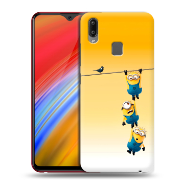 Пластиковый чехол на Vivo Y91i с принтом Миньоны Пластиковый чехол на Vivo Y91i с принтом Миньоны