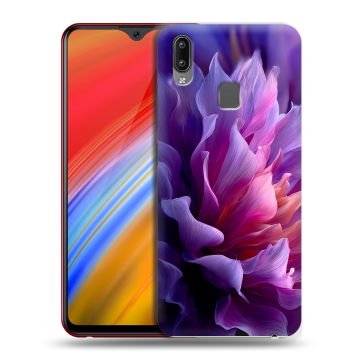 Пластиковый чехол на Vivo Y91i с принтом женский цветы Пластиковый чехол на Vivo Y91i с принтом женский цветы