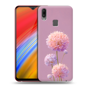 Пластиковый чехол на Vivo Y91i с принтом Цветы