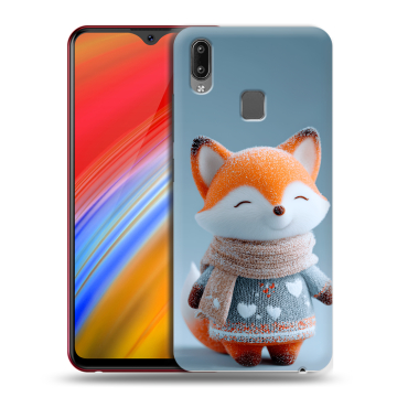 Пластиковый чехол на Vivo Y91i с принтом Лиса