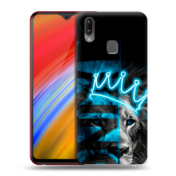 Пластиковый чехол на Vivo Y91i с принтом Король лев