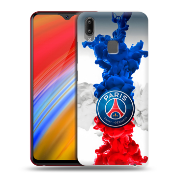 Пластиковый чехол на Vivo Y91i с принтом PSG ПСЖ