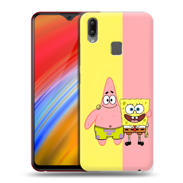 Пластиковый чехол на Vivo Y91i с принтом Спанч боб Спанчбоб Пластиковый чехол на Vivo Y91i с принтом Спанч боб Спанчбоб