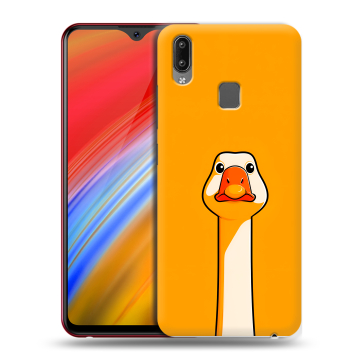 Пластиковый чехол на Vivo Y91i с принтом Смешная утка