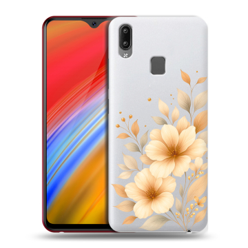 Пластиковый чехол на Vivo Y91i с принтом для девушки