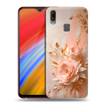 Пластиковый чехол на Vivo Y91i с принтом женский