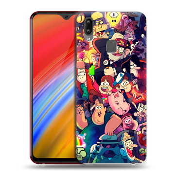 Пластиковый чехол на Vivo Y91i с принтом Gravity Falls Гравити Фолз Пластиковый чехол на Vivo Y91i с принтом Gravity Falls Гравити Фолз