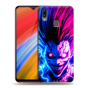 Пластиковый чехол на Vivo Y91i с принтом Death note Тетрадь смерти