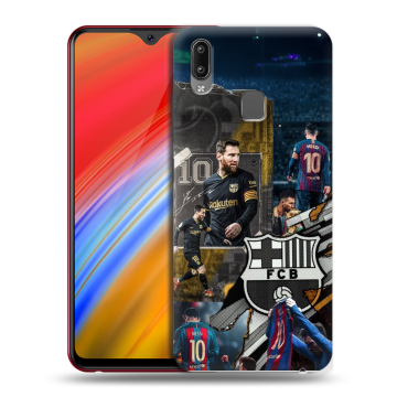 Пластиковый чехол на Vivo Y91i с принтом Messi Barcelona Пластиковый чехол на Vivo Y91i с принтом Messi Barcelona