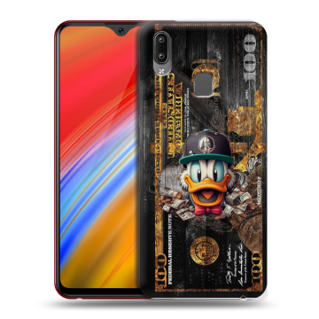 Пластиковый чехол на Vivo Y91i с принтом Дональд Дак Доллар Пластиковый чехол на Vivo Y91i с принтом Дональд Дак Доллар
