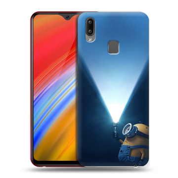 Пластиковый чехол на Vivo Y91i с принтом Миньоны Пластиковый чехол на Vivo Y91i с принтом Миньоны