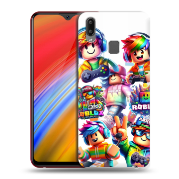 Пластиковый чехол на Vivo Y91i с принтом Roblox Роблокс Пластиковый чехол на Vivo Y91i с принтом Roblox Роблокс
