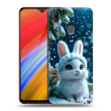 Пластиковый чехол на Vivo Y91i с принтом Новый год